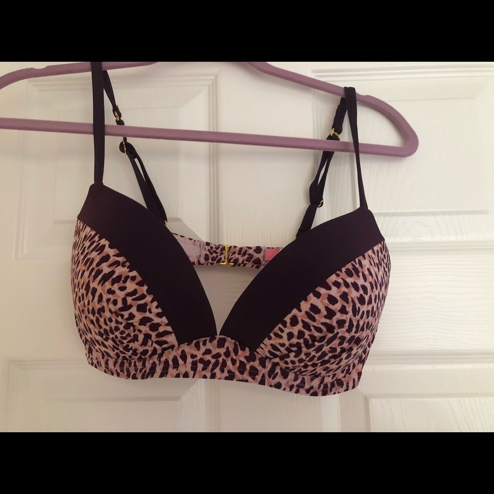 Victoria’s Secret Leopard Bikini Top